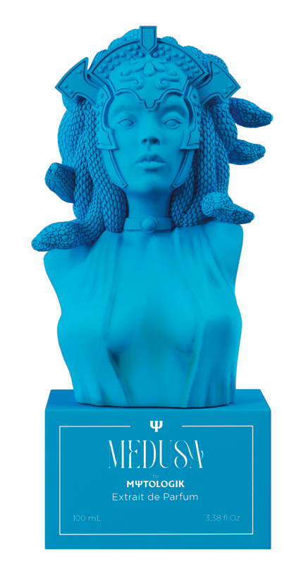 Flacon-sculpture Medusa MΨTOLOGIK